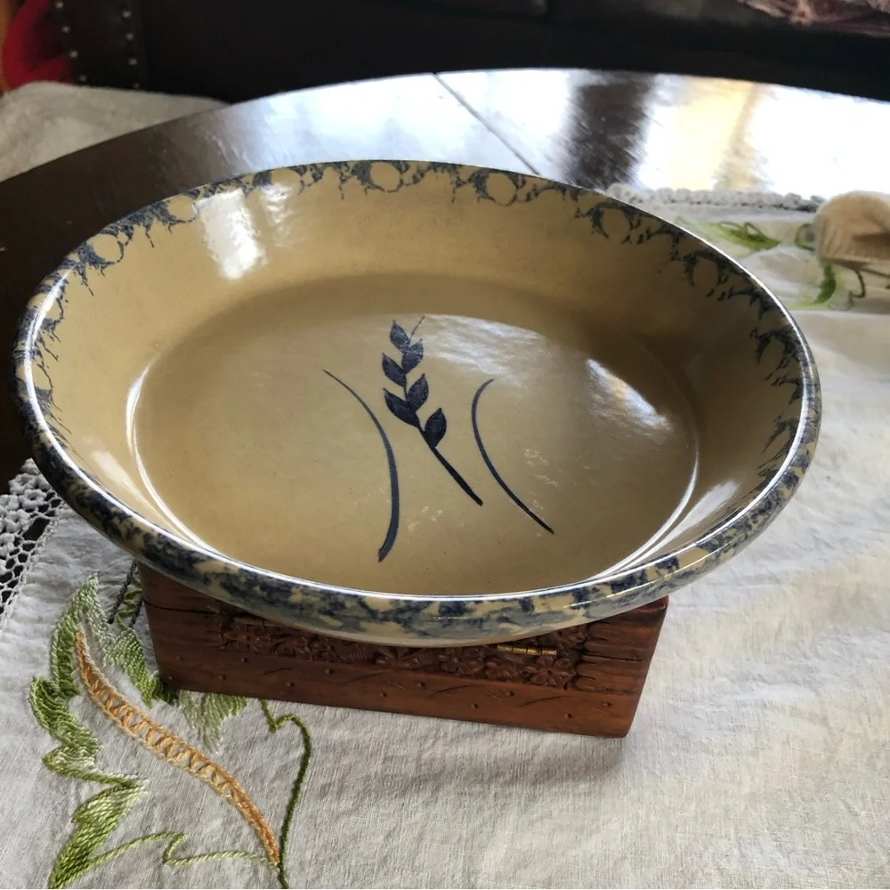 Robinson Ransbottom Pottery vintage yellowware